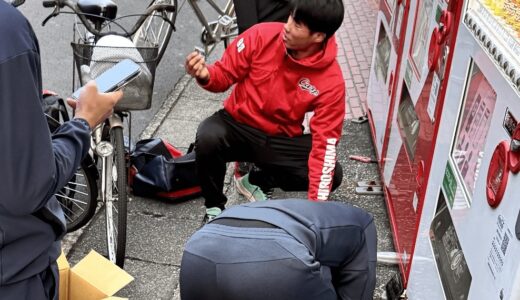 カープ若手、自販機の隙間から子猫を救出 ~11月第4週のできごと~